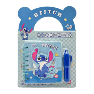 Блокнот А7 Stitch міні набір з ручкою арт.XQ-63502 *24_