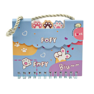 Блокнот А7 Малюнок на спіралі