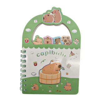 Блокнот А7 SweetChees Капібара на спіралі арт.JQXQ-55808 *24_