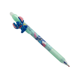 Ручка синя пиши-стирай кулькова декоратична 1шт Стіч арт.221 *36_