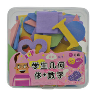 Навчальний набір Фігури з цифрами д/рахування 66шт арт.239-2 *24_