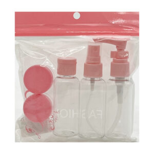 Ємкість д/косметики Набір 5шт Zip-пакет арт.KL-01/02 *10_