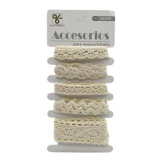 Набір д/рукоділля Milai Handmade Мережево 5шт арт.1134#-B8 *12_