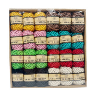 Джгут д/рукоділля 1шт 10м RIBBON Кольоровий арт.1134#-B3 *24_