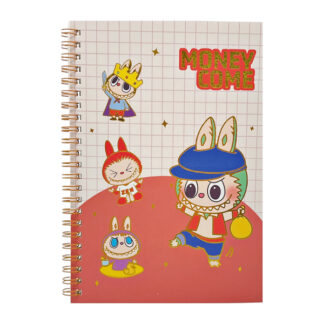 Блокнот А5 Лабубу/My Little Pony на спіралі в лінію арт.KMXQ-0801/0701 *8_