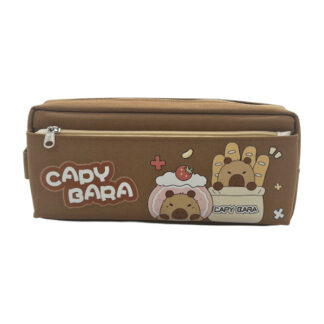 Пенал на 2 відділення малюнок Капібара Мікс арт.1199-18/19 *12_