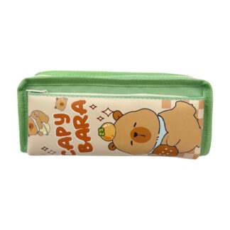 Пенал на 2 відділення Капібара малюнок на блістері Мікс арт.1196/4459_