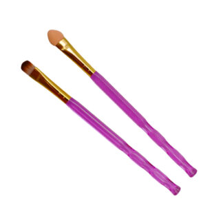 Пензлик д/макіяжу YIQING Набір 2шт арт.YQ-B208 (1-39) *12