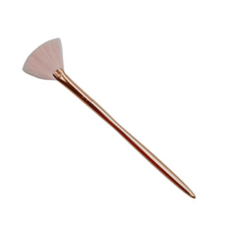 Пензлик д/макіяжу 1шт віяловий широкий пудровий арт.101-A06 *12