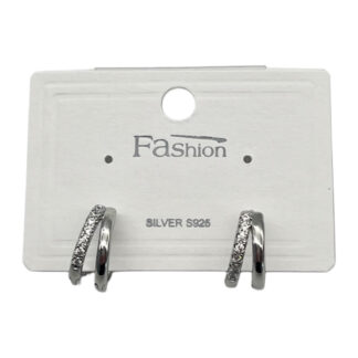 Сережка Fashion SilverS925 Срібляста Кільця *12