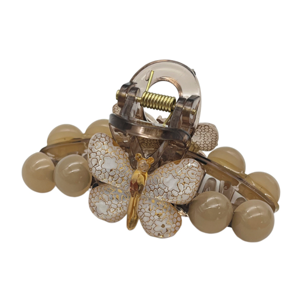 Краб д/вол пластик 1шт 7см Декор Метелик перлини арт.67-F082 *12