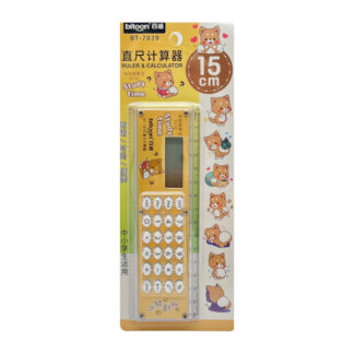 Калькулятор-лінійка Bitoon 1шт 15см арт.ВТ-7839_