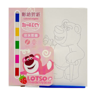 Розмальовка-оригамі DIY 15*15см з фарбами і пензликом арт.76-63 *20_