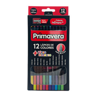 Олівці кольорові PRIMAVERA 12 кольорів арт.3101 *12