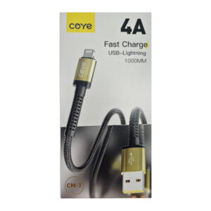 Кабель USB COYE 4A 1000мм Lightning арт.13-06
