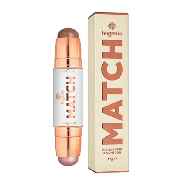 Хайлайтер+контур Bogenia Match Stick Highlighter & Contour BG656 №01 24гр