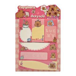 Стікери FANNY Набір 6шт Капібара арт.SC-26 (1075-06) *24