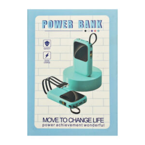 Павербанк 5000mAh з 4 кабелями д/зарядки арт.67-DB004