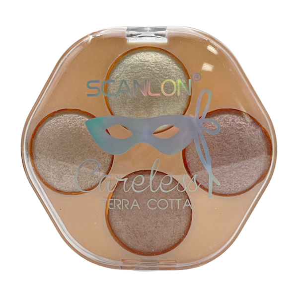 Тіні д/повік SCANLON Careless TerraCotta 4-кольори арт.ТE841 *24