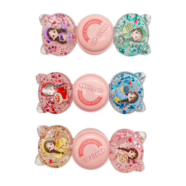 Блиск д/губ Hold morning Fingertip Gyro 2в1 з проявом арт.HL5874/76 (H056/57) *24