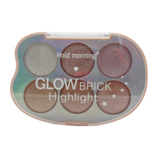 Хайлайтер Hold morning Glow Brick 6-кольорів арт.HD1090 (H077) *24