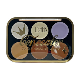 Консилер кремовий USHAS 6-кольорів арт.ES4176 (164-A20) *24