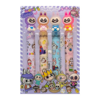 Маркери SweetTime Лабубу/Капібара Набір 4шт (12кольорів) арт.903