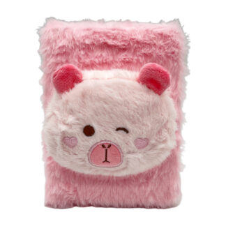 Блокнот А5 Хутряний Капібара Кольоровий Мікс арт.105/106 *12