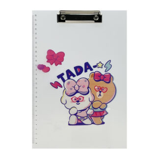 Планшетка-кліпборд А4 Матова Малюнок Мікс арт.2-910/911