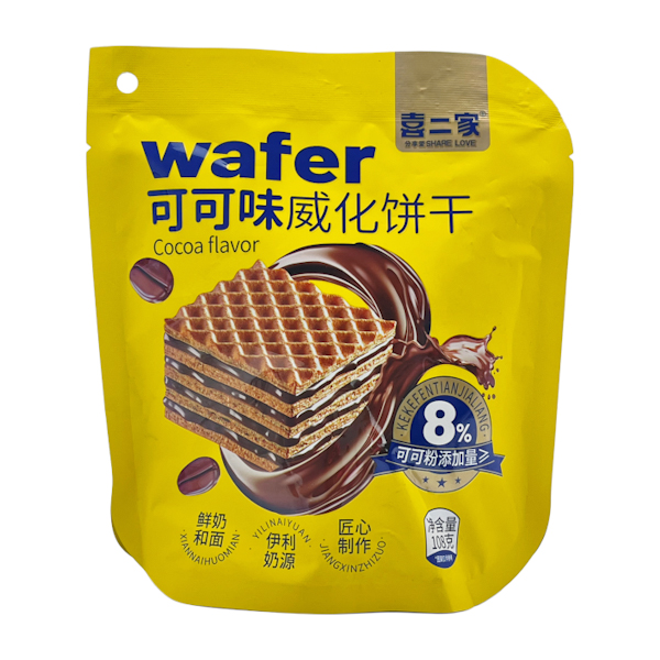 Вафлі Share Love108г зі смаком Какао арт.F21-1 *32