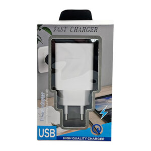 Зарядний блок Fast Charge USB вхід KE-6 арт.WX-66 (13-05)