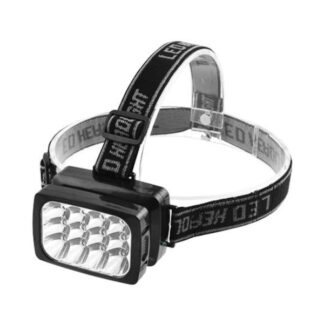 Ліхтар налобний Luxury 1837-12LED, вбудований акумулятор, ЗУ 220V