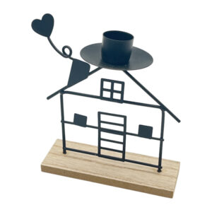 Декоративна підставка з підсвічником 