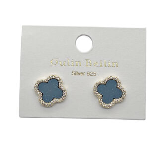 Сережка QulinBeilin Золотиста/Срібляста під бренд Мікс арт.81296/8716500/84050/86089