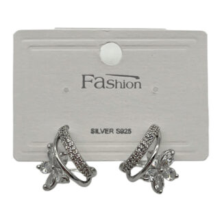 Сережка Fashion SilverS925 Срібляста Пусети з квіткою арт.EH00928BB *12