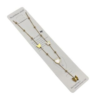 Підвіска Stainless steel Золотиста Мікс арт.1180-F135/137/138/140/143/145 *12