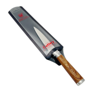 Ніж кухонний MasterPoon 1шт 9см нерж. сталь під дерево арт.ZT3003-Р