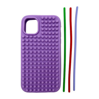 Чохол д/тел силікон iPhone 11 Кольоровий Антистрес арт.229-A14 *10