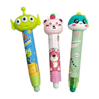 Гумка-олівець 1шт Динозавр/Ведмідь/Космічний герой арт.72011-T2S/XP-2962/83 *25