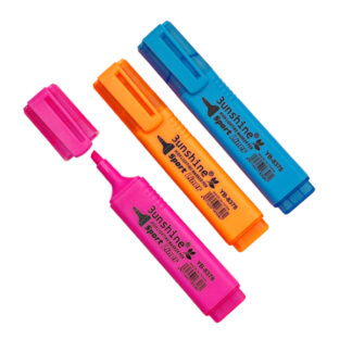 Текст-маркер Bunshine 1шт Кольоровий Мікс арт.YB-8378 *36