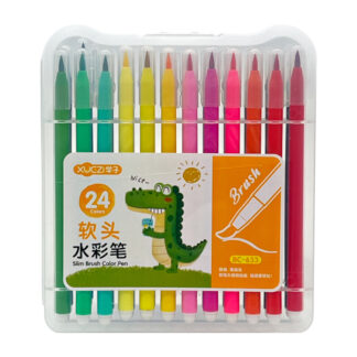 Фломастери XUCZI 24 кольорів у футлярі арт.BC-633