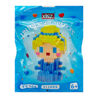 Конструктор XINZ 3D Фігурка Мікс в пакеті арт.YC23/51/164/179/308 *10