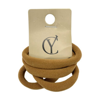 Резинка д/волосся CY 4шт Мокко арт.67-F029 *20