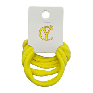 Резинка д/волосся CY 4шт Кольорова яскрава арт.67-F030 *20