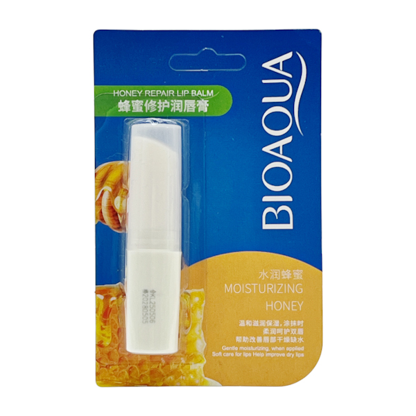 Бальзам д/губ BIOAQUA 1шт 2,7г Мед на блістері арт.BQY70 *24