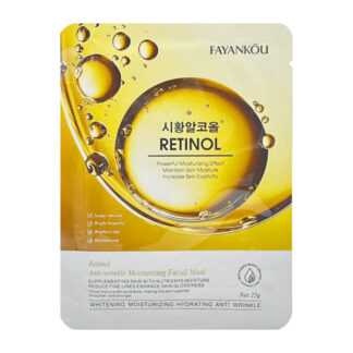 Маска д/обл тканинна FAYANKOU 25г Retinol арт.BQY92