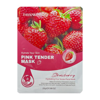 Маска д/обл тканинна FAYANKOU 25г Strawberry арт.BQY100