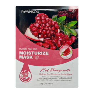 Маска д/обл тканинна FAYANKOU 25г Pomegranate арт.BQY102