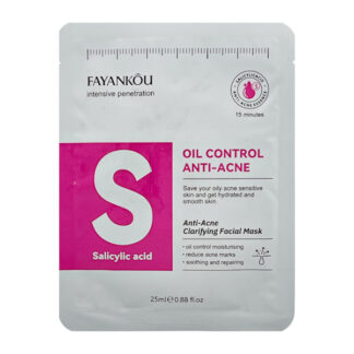 Маска д/обл тканинна FAYANKOU 25г Salicylic Acid арт.BQY110