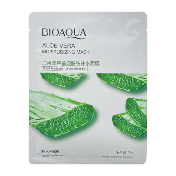 Маска д/обл тканинна BIOAQUA 25г Aloe арт.BQY47